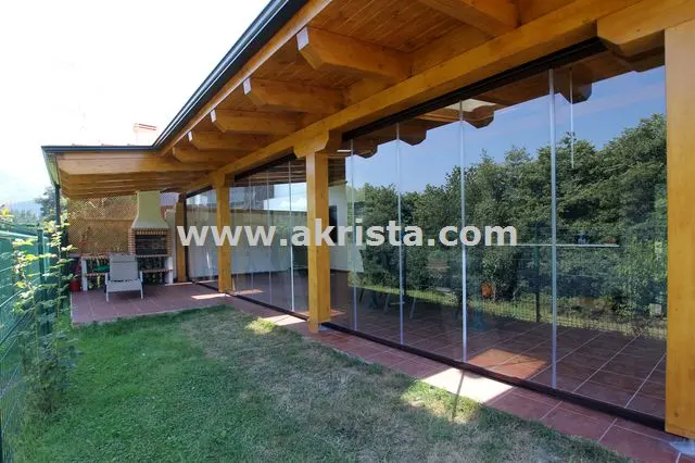 Cerramientos de porches de Madera