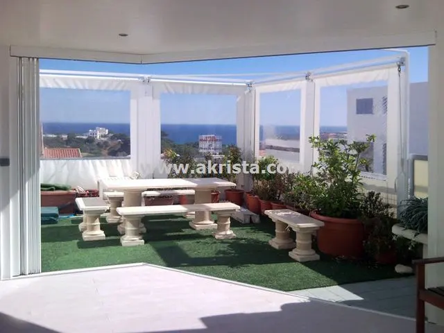 Cortinas SF 35 en un salón
