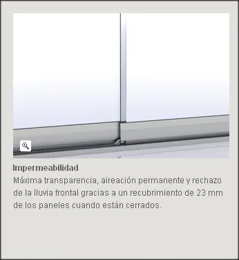Correderas sin marcos SF 20