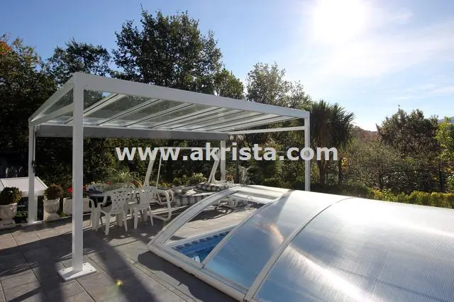 Pergolas de cristal