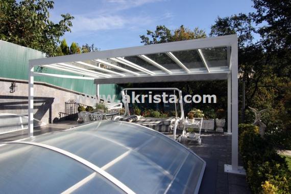 Pergolas de cristal