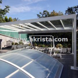 Pergolas de cristal