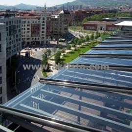 Proyecto de cerramiento de atico con techo de cristal Proyecto de cerramiento de atico con techo de cristal